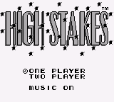 High Stakes Gambling (USA)